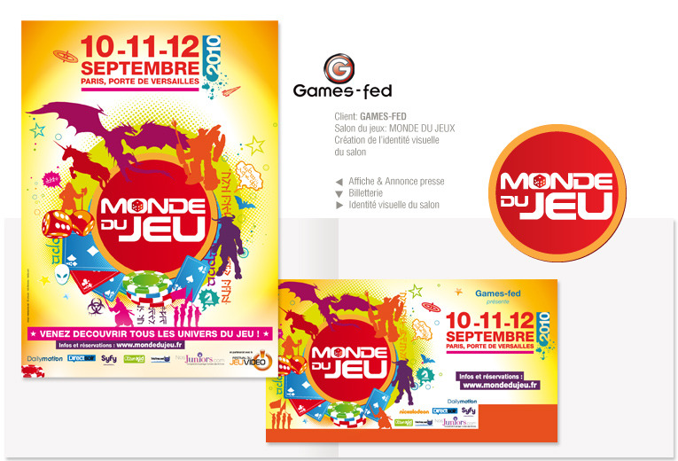 affiche salon monde du jeu 2010